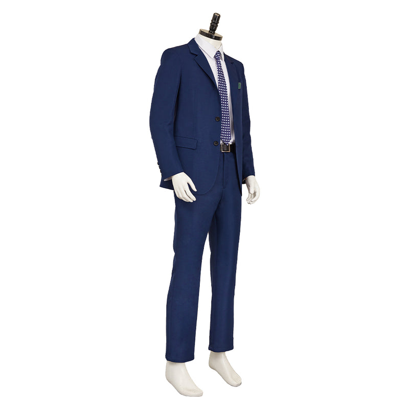 Severance Season 2 Mark Scout Blue Suit Carnival Halloween Cosplay Costume