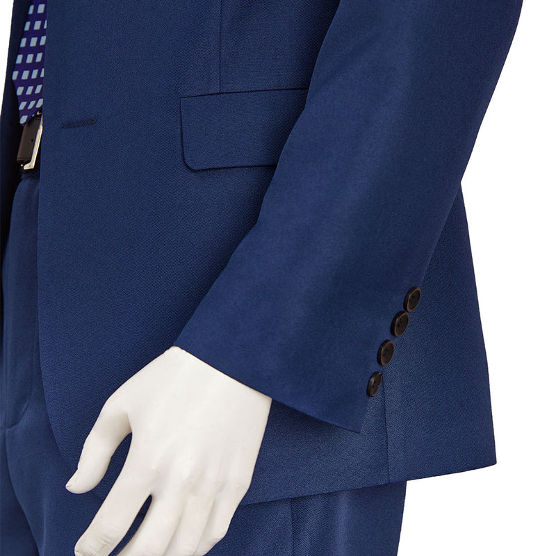 Severance Season 2 Mark Scout Blue Suit Carnival Halloween Cosplay Costume