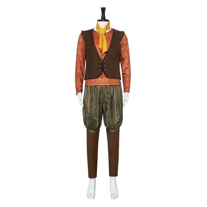 Shrek Movie Rumpelstiltskin Brown Outfit Party Carnival Halloween Cosplay Costume