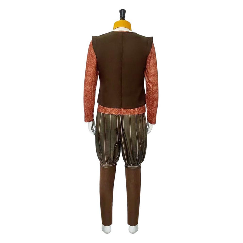 Shrek Movie Rumpelstiltskin Brown Outfit Party Carnival Halloween Cosplay Costume