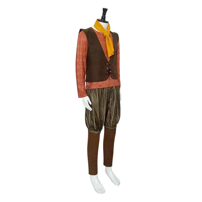 Shrek Movie Rumpelstiltskin Brown Outfit Party Carnival Halloween Cosplay Costume