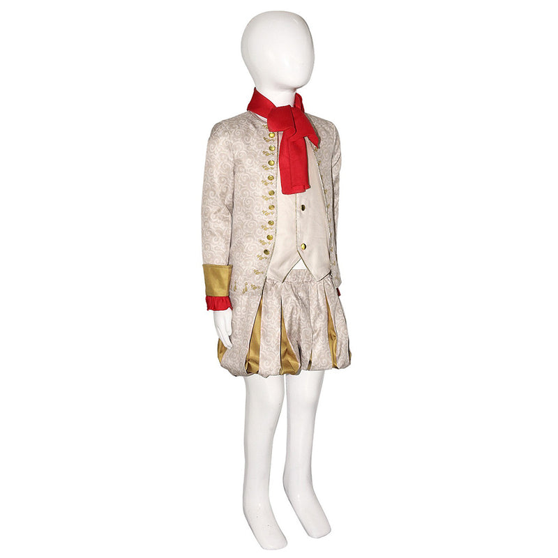 Shrek Movie Rumpelstiltskin Kids Children Beige Outfit Party Carnival Halloween Cosplay Costume