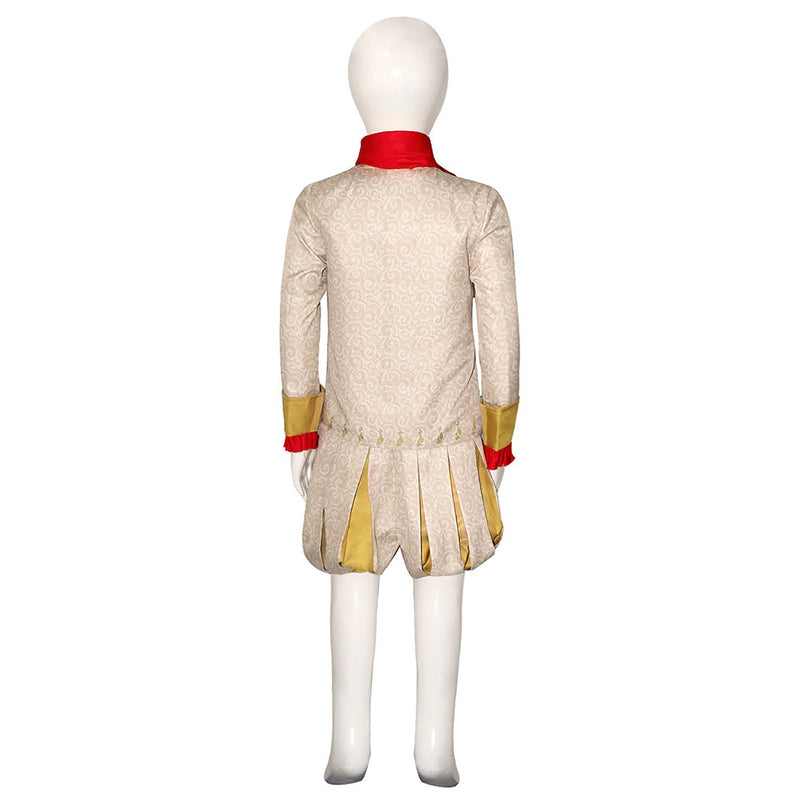 Shrek Movie Rumpelstiltskin Kids Children Beige Outfit Party Carnival Halloween Cosplay Costume