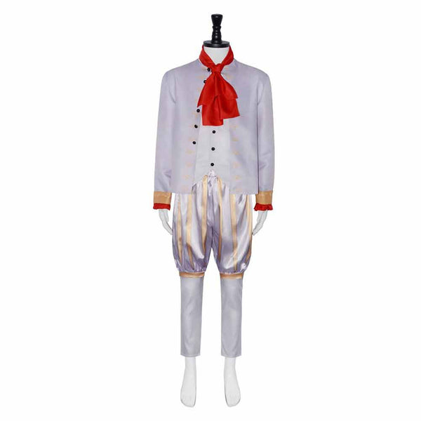 Shrek Movie Rumpelstiltskin White Outfit Party Carnival Halloween Cosplay Costume