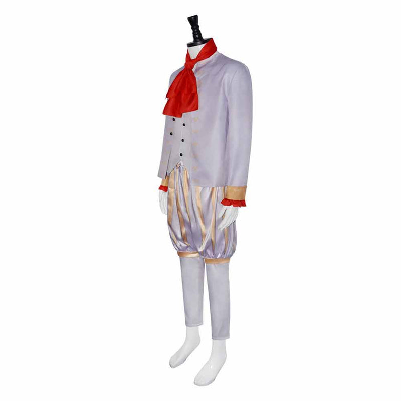 Shrek Movie Rumpelstiltskin White Outfit Party Carnival Halloween Cosplay Costume