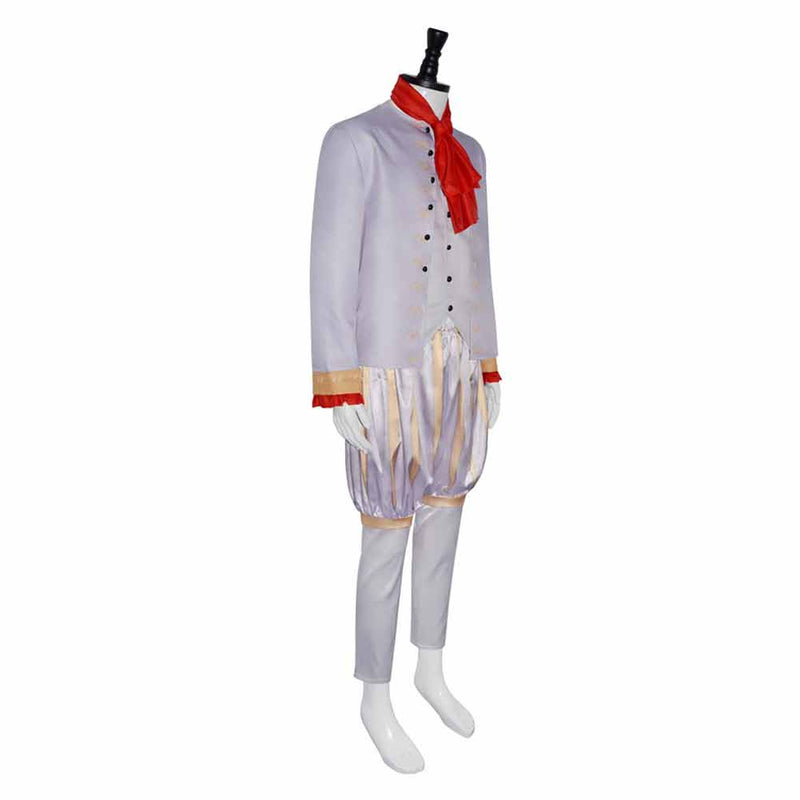 Shrek Movie Rumpelstiltskin White Outfit Party Carnival Halloween Cosplay Costume