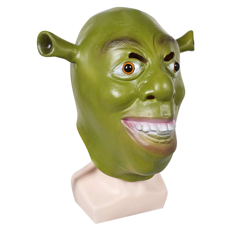 Shrek Movie Shrek Cosplay Latex Mask And Gloves Halloween Party Costume Props