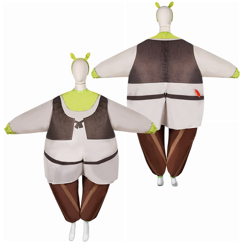 Shrek Movie Shrek Inflatable Full Body Suit Party Carnival Halloween Cosplay Costume