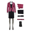 Silent Hill 2 Maria Women Red Dress Outfit Carnival Halloween Cosplay Costume