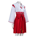 Silent Hill f Shimizu Hinako Women Miko Attire Halloween Carnival Party Cosplay Costume