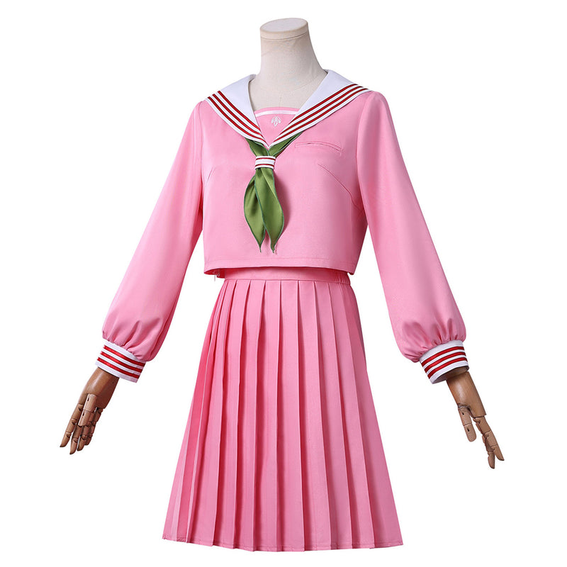 Silent Hill f Shimizu Hinako Women Pink School Uniform JK Halloween Carnival Party Cosplay Costume