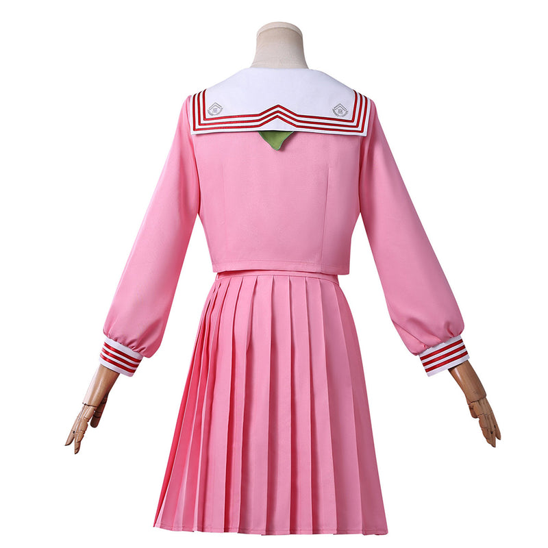 Silent Hill f Shimizu Hinako Women Pink School Uniform JK Halloween Carnival Party Cosplay Costume