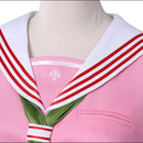 Silent Hill f Shimizu Hinako Women Pink School Uniform JK Halloween Carnival Party Cosplay Costume