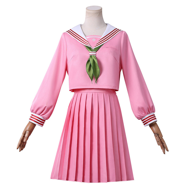 Silent Hill f Shimizu Hinako Women Pink School Uniform JK Halloween Carnival Party Cosplay Costume