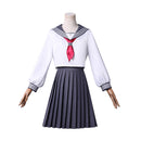 Silent Hill f Shimizu Hinako Women White School Uniform JK Halloween Carnival Party Cosplay Costume