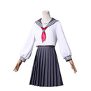 Silent Hill f Shimizu Hinako Women White School Uniform JK Halloween Carnival Party Cosplay Costume