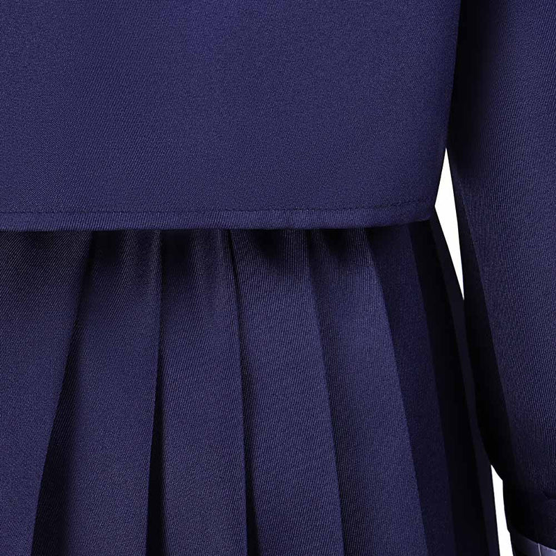 Silent Hill Hinako Fukami Blue Outfit Women Carnival Halloween Cosplay Costume