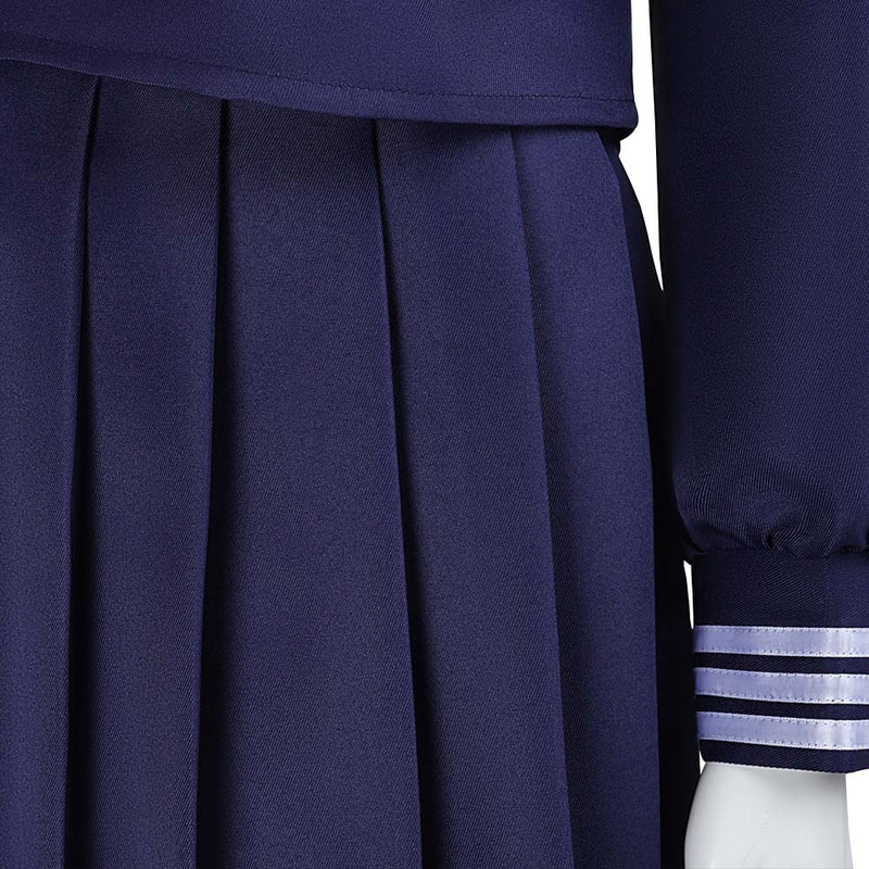 Silent Hill Hinako Fukami Blue Outfit Women Carnival Halloween Cosplay Costume