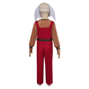 Skeleton Crew 2024 Neel Kids Children Red Outfit Carnival Halloween Cosplay Costume