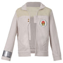 Skeleton Crew 2024 Neel Kids Children White Uniform Coat Carnival Halloween Cosplay Costume