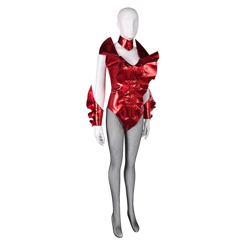 Smile 2 Skye Riley Women Red Outfit Party Carnival Halloween Cosplay Costume