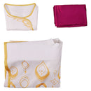 Spellbound (2024) Princess Ellian Kids Children White Dress Carnival Halloween Cosplay Costume