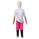Spellbound (2024) Princess Ellian Kids Children White Outfit Carnival Halloween Cosplay Costume
