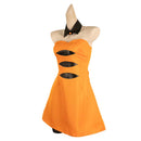 Splatoon Game Marie Women Orange Outfit Party Carnival Halloween Cosplay Costume