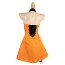 Splatoon Game Marie Women Orange Outfit Party Carnival Halloween Cosplay Costume