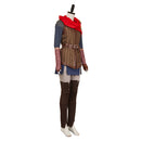 Split Fiction Mio Women Brown Outfit Carnival Halloween Cosplay Costume