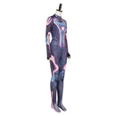 Split Fiction Mio Women Sci-fi Blue Jumpsuit Carnival Halloween Cosplay Costume