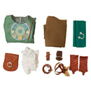 Split Fiction Zoe Women Green Outfit Carnival Halloween Cosplay Costume