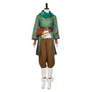 Split Fiction Zoe Women Green Outfit Carnival Halloween Cosplay Costume