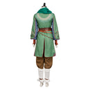 Split Fiction Zoe Women Green Outfit Carnival Halloween Cosplay Costume