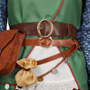 Split Fiction Zoe Women Green Outfit Carnival Halloween Cosplay Costume