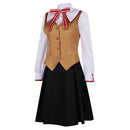 Fate/Stay Night Tohsaka Rin Women Brown Uniform Dress Carnival Halloween Cosplay Costume