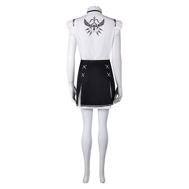 Stellar Blade Eve Women White Outfit Carnival Halloween Cosplay Costume