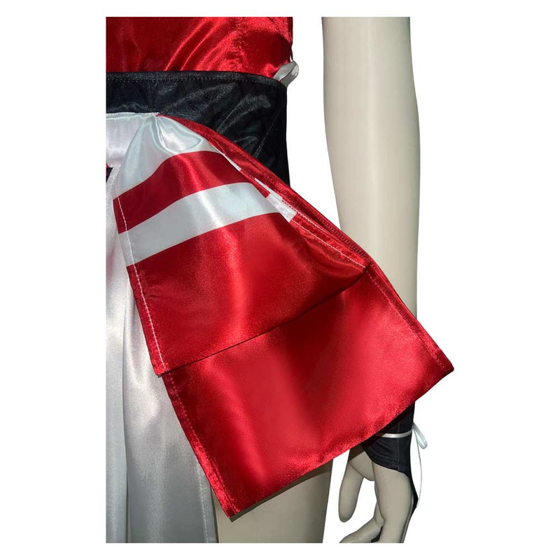 Street Fighter Mai Shiranui Women Red Outfit Carnival Halloween Cosplay Costume