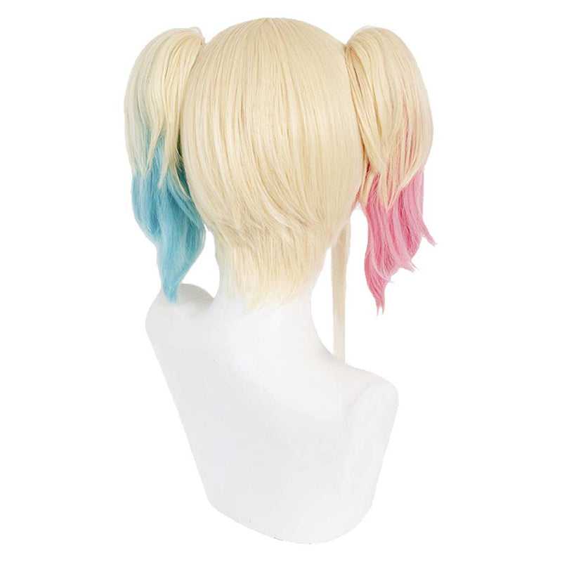 Suicide Squad Isekai 2024 TV Harley Quinn Cosplay Wig Heat Resistant Synthetic Hair Carnival Halloween Party Props