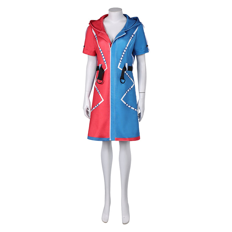 Suicide Squad: Kill the Justice League Game Harley Quinn Women Printed Coat Cosplay Costume