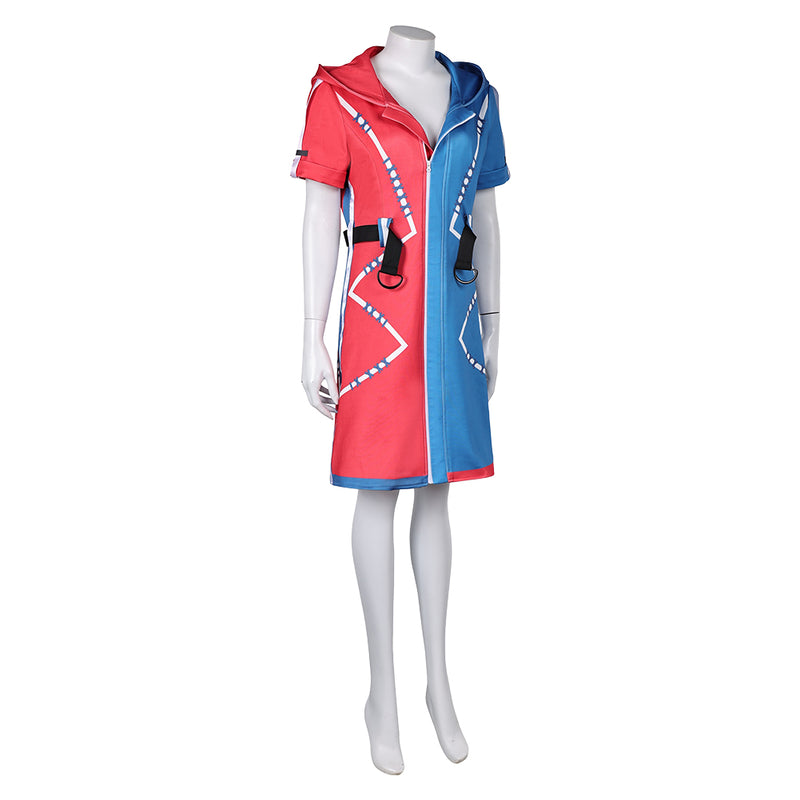 Suicide Squad: Kill the Justice League Game Harley Quinn Women Printed Coat Cosplay Costume