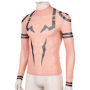Sukuna Skin Printed Shirt Top Outfit Halloween Carnival Party Cosplay Costume