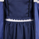 Summer Pockets Kamome Kushima Women Blue Dress Carnival Halloween Cosplay Costume