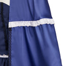 Summer Pockets Kamome Kushima Women Blue Dress Carnival Halloween Cosplay Costume