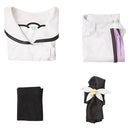 Summer Pockets Shiroha Naruse Women White Dress Carnival Halloween Cosplay Costume