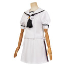Summer Pockets Shiroha Naruse Women White Dress Carnival Halloween Cosplay Costume