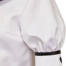 Summer Pockets Shiroha Naruse Women White Dress Carnival Halloween Cosplay Costume