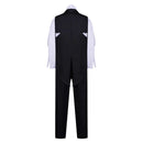 Tamons B Side Sakaguchi Ouri Black Vest Shirt Pants Set Outfit Men Halloween Carnival Party Cosplay Costume