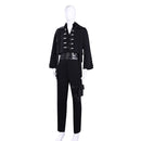 Tamons B Side Tamon Fukuhara Black Vest Uniform Set Outfit Men Halloween Carnival Party Cosplay Costume