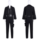 Tamons B Side Tamon Fukuhara Black Vest Uniform Set Outfit Men Halloween Carnival Party Cosplay Costume